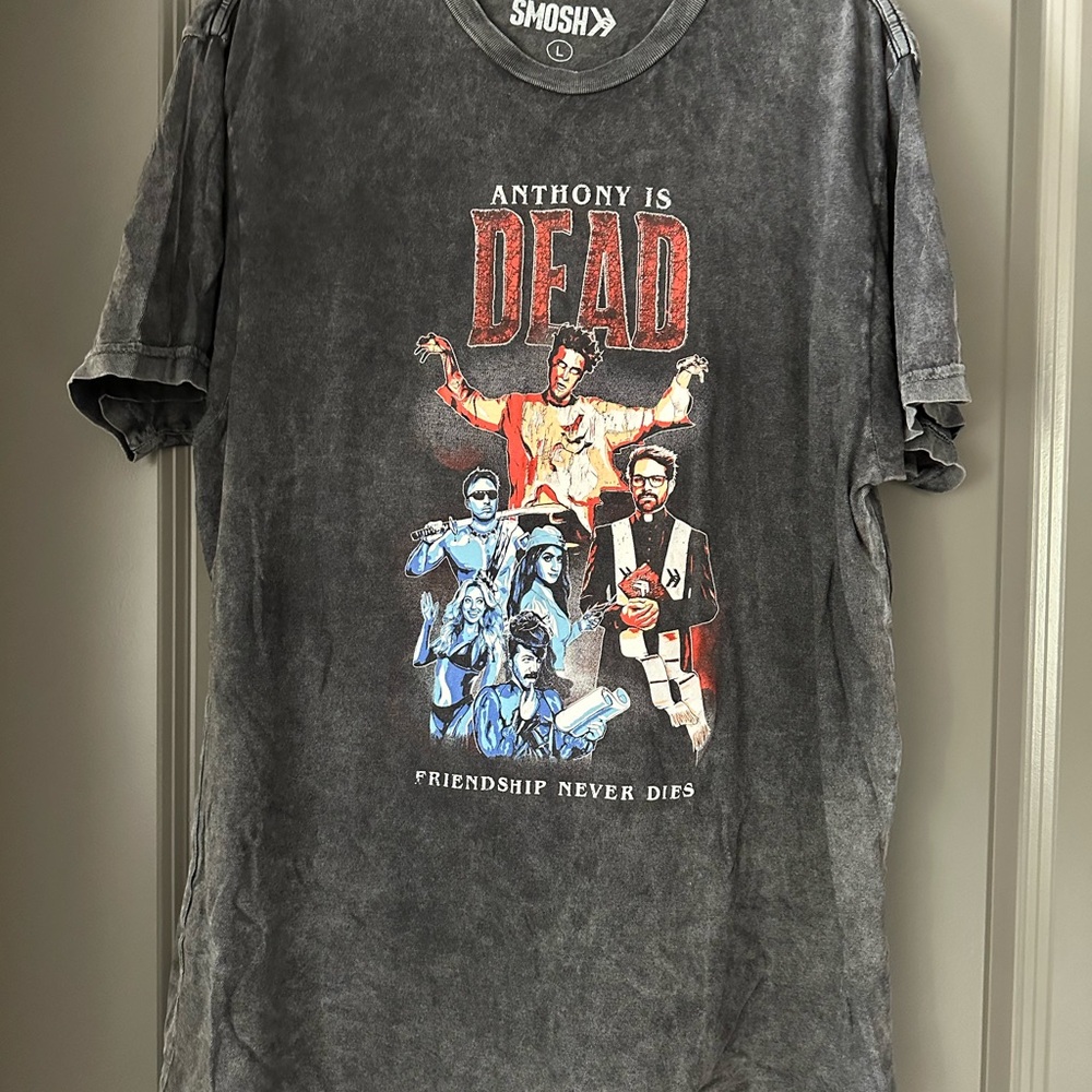Smosh Anthony is Dead Funeral Tee